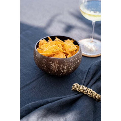 Ciotola Organica in Noce di Cocco Coco Food Bowl – Nero Naturale (Ø 13 cm)