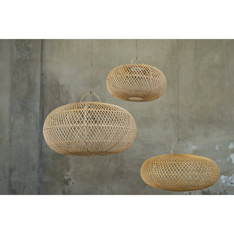Lampada a Sospensione in Rattan The Wholly – Naturale / Beige L