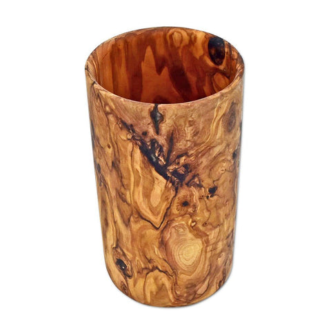 Portabottiglie decorativo in legno d'ulivo per cucina