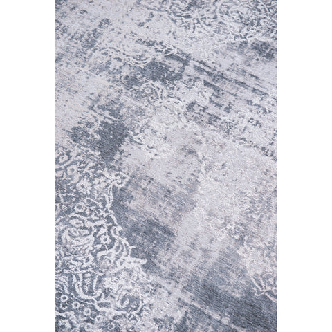 Louis De Poortere Tappeto Flatweave Eco-Sostenibile "Kirman" – Quarzo (Grigio)