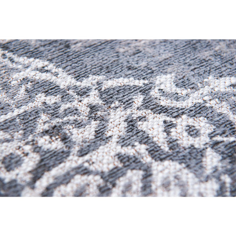 Louis De Poortere Tappeto Flatweave Eco-Sostenibile "Kirman" – Quarzo (Grigio)