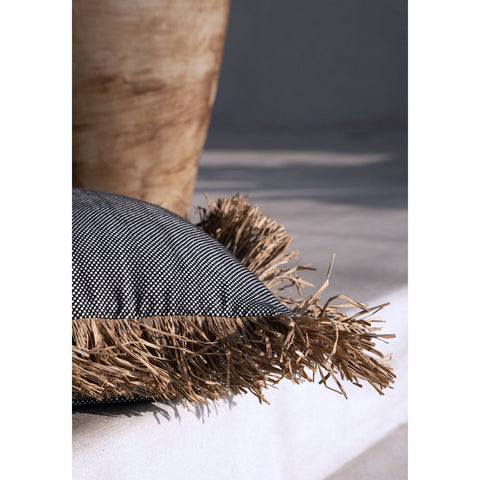 Fodera per Cuscino in Cotone e Rafia The Cotton Bonita (60x60 cm)