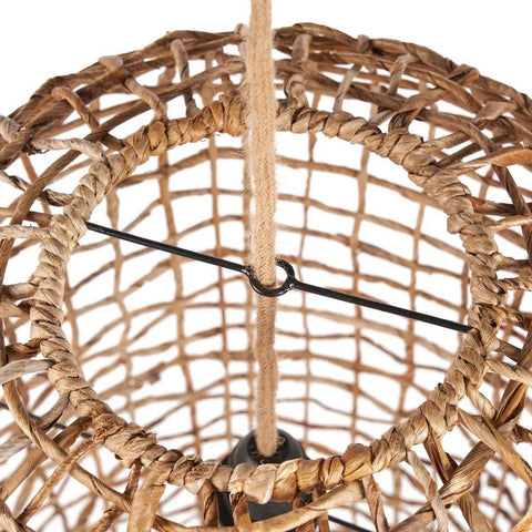 Lampadario a Sospensione in Foglia di Banana The Kuso – Naturale (Grande, H 74 cm)
