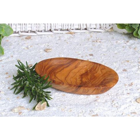 Ciotola Ovale in Legno d’Ulivo (16 cm)