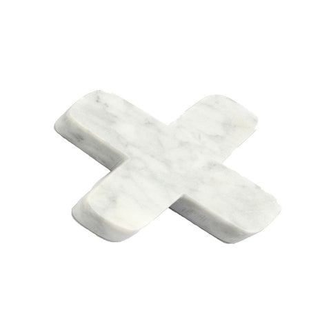 Sottobicchiere Quadrato in Marmo Bianco Massello (12x12 cm)