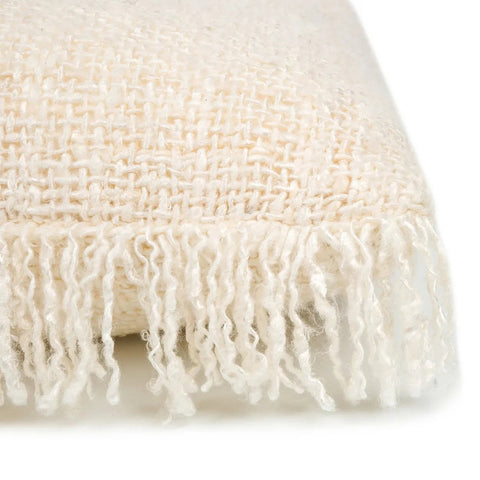 Fodera per Cuscino Quadrato in Cotone Tattile The Oh My Gee – Crema (60x60 cm)