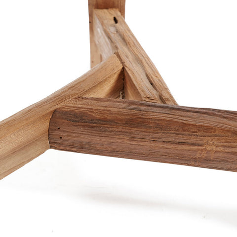 Sgabello in Teak Riciclato Yatai M