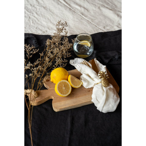Tovagliolo in Puro Lino Naturale – Bianco Caldo (45x45 cm)