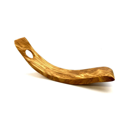 "LUNA" olive wood wine rack
