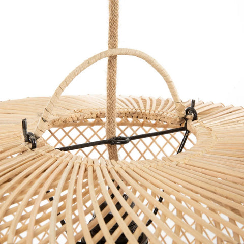 Lampada a Sospensione in Rattan The Wholly – Naturale / Beige L