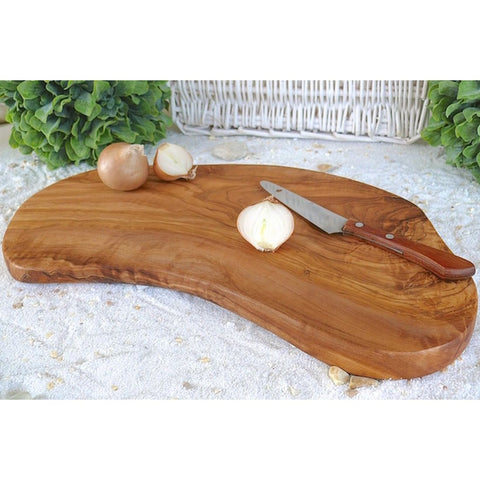 Rustic Olive Wood Breakfast and Appetizer Board 30-35 cm
