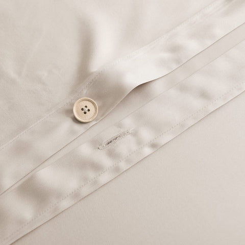 Set biancheria da letto in bambù Soft Taupe 400TC – 3 pezzi