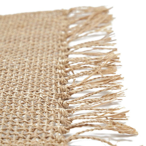 Tovaglietta Rettangolare Intrecciata in Seagrass Naturale Isey
