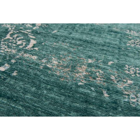 Louis De Poortere: Tappeto Flatweave "Medallion" – Giada (Verde) - Louis De Poortere