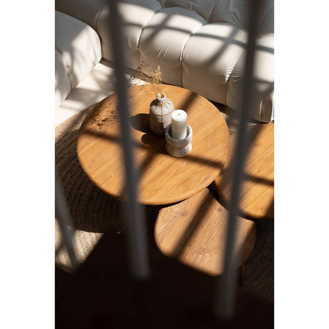 Vaso Sinuoso in Terracotta e Rattan The Whoopy L (13x24 cm)