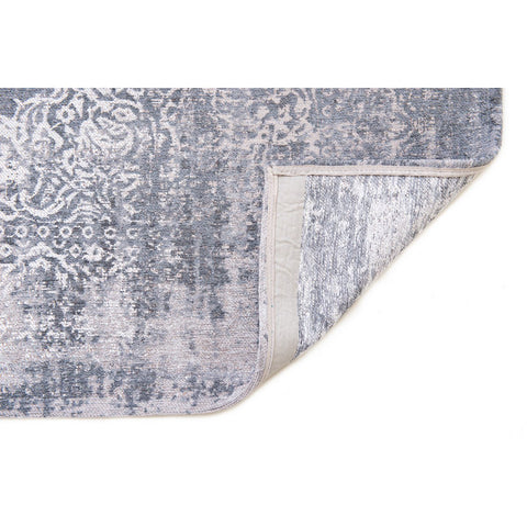 Louis De Poortere Tappeto Flatweave Eco-Sostenibile "Kirman" – Quarzo (Grigio)