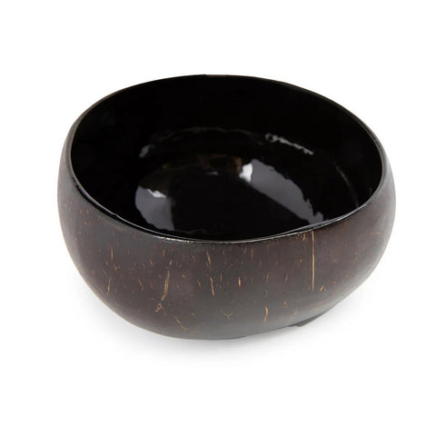 Ciotola Organica in Noce di Cocco Coco Food Bowl – Nero Naturale (Ø 13 cm)