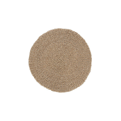 Tappeto rotondo intrecciato in sisal naturale Sizali I'm Ø 100 cm