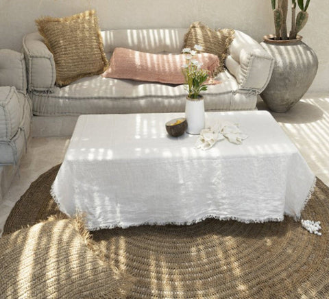 Linen tablecloth