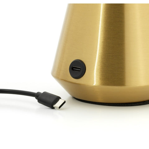 Lampada da Tavolo a LED Portatile Lampuccino in Ferro