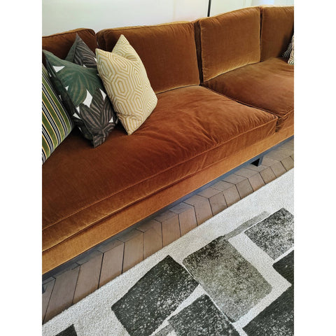 Tappeto Flatweave Eco-Sostenibile "Lucia" – Sicomoro (Verde) | Louis De Poortere