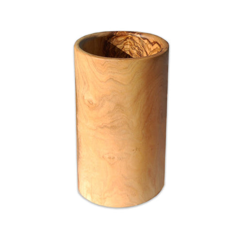ROUND Tool Holder made of natural olive wood